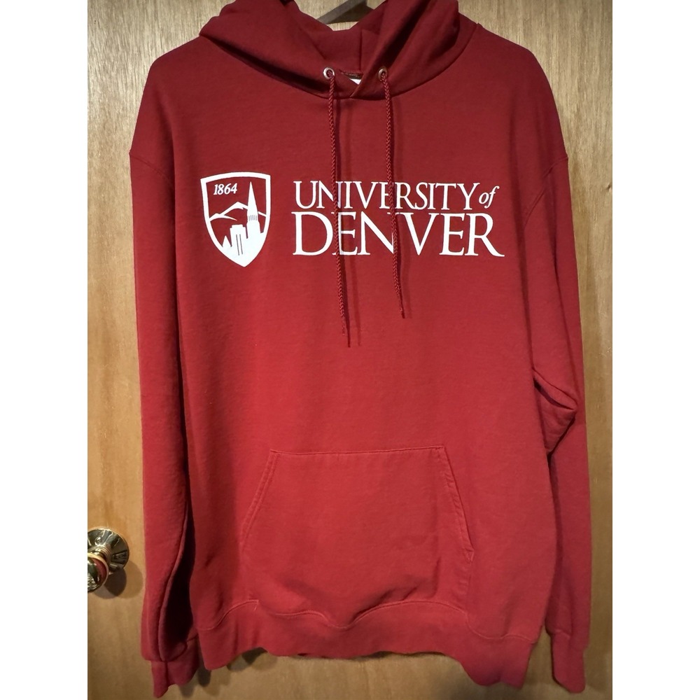 Champion University Of Denver Large Hoodie